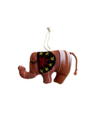 Hand-Stitched "Karen" Hill Tribe Elephant Ornament- 6" Asst.