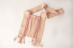 "Karen" Tribal Hand-Woven Shoulder Bag - Heather Pink