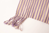 "Karen" Tribal Hand-Woven Shoulder Bag - Lavender Candy Stripe